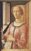 Sandro Botticelli Portrait of Smeralda Brandini (mk36) USA oil painting artist